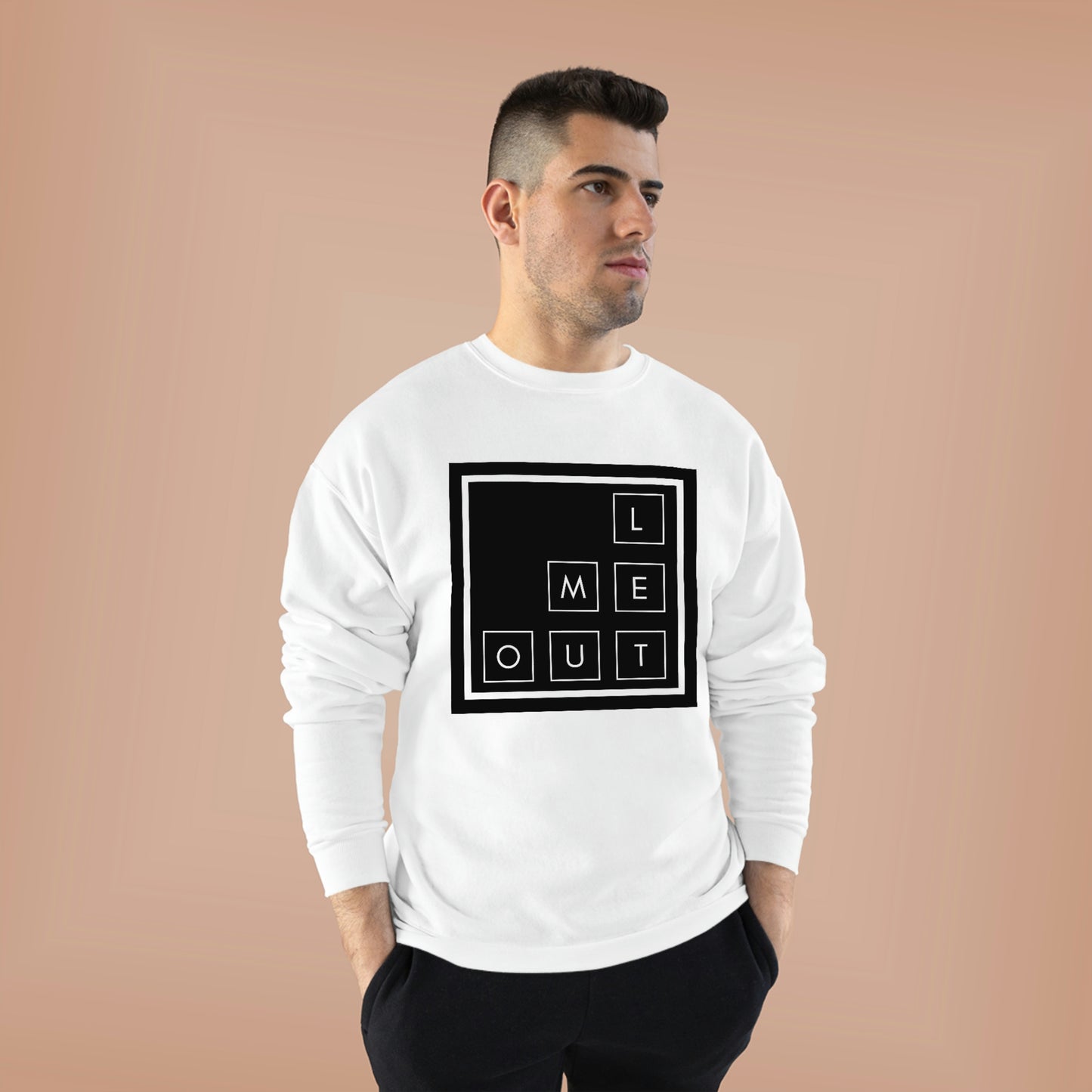 Let Me Out Blocks Crew Neck Sweater