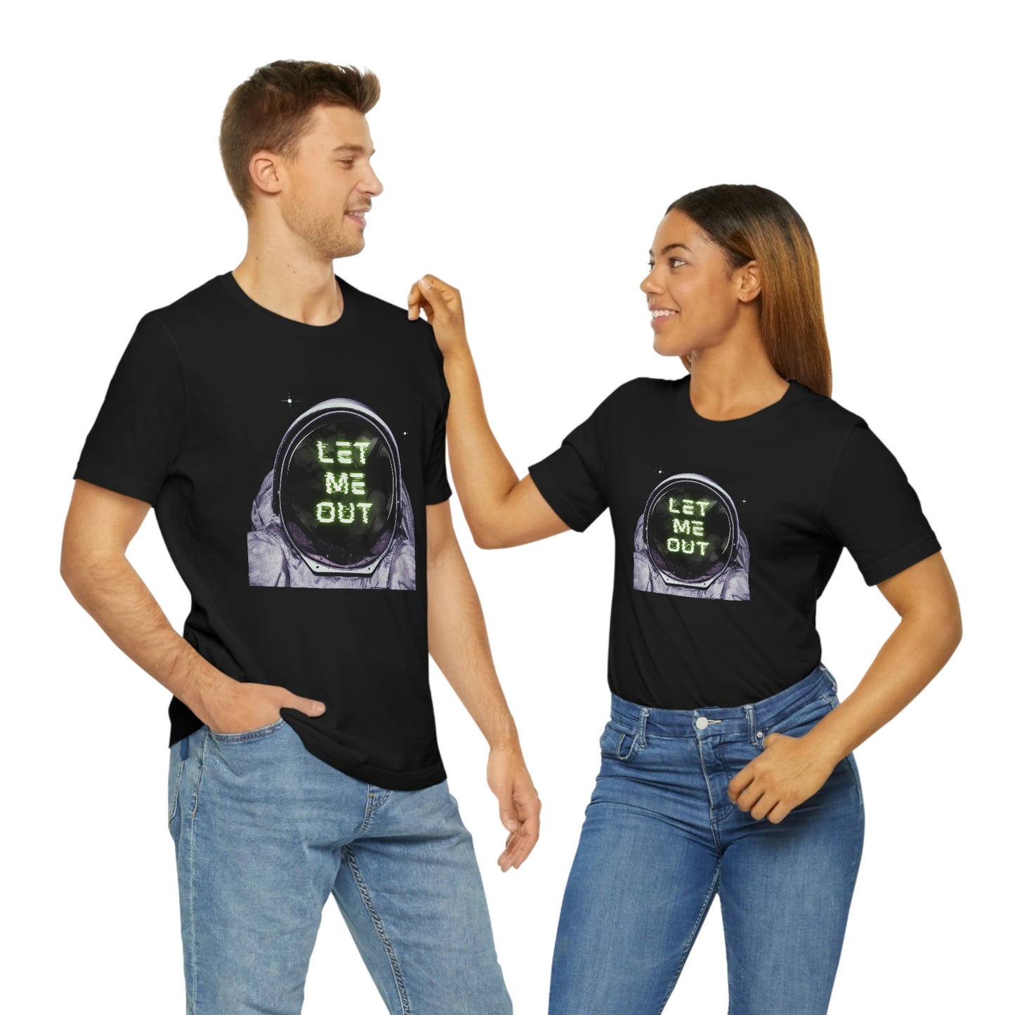 Let Me Out Space Suit Tee
