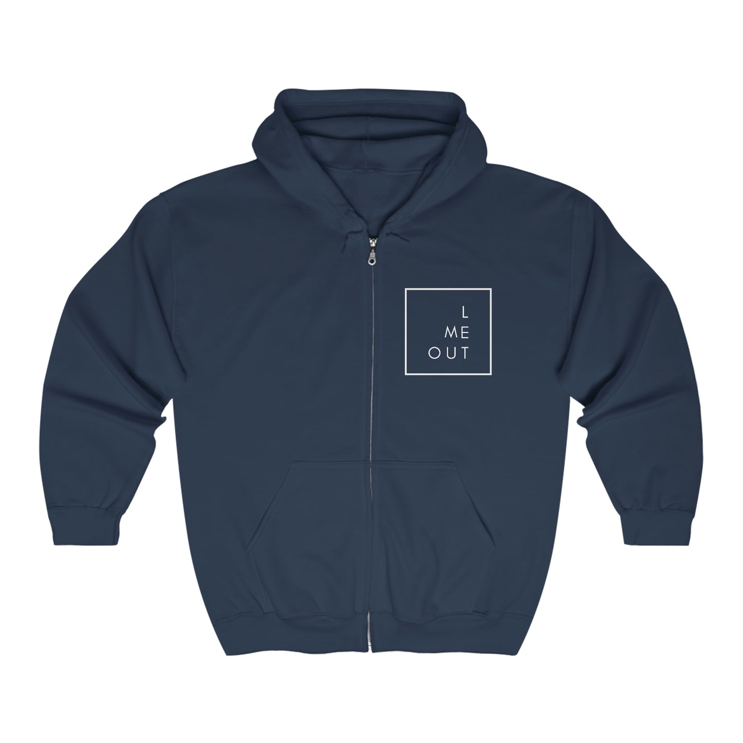 Let Me Out Boxes Zip up Sweatshirt