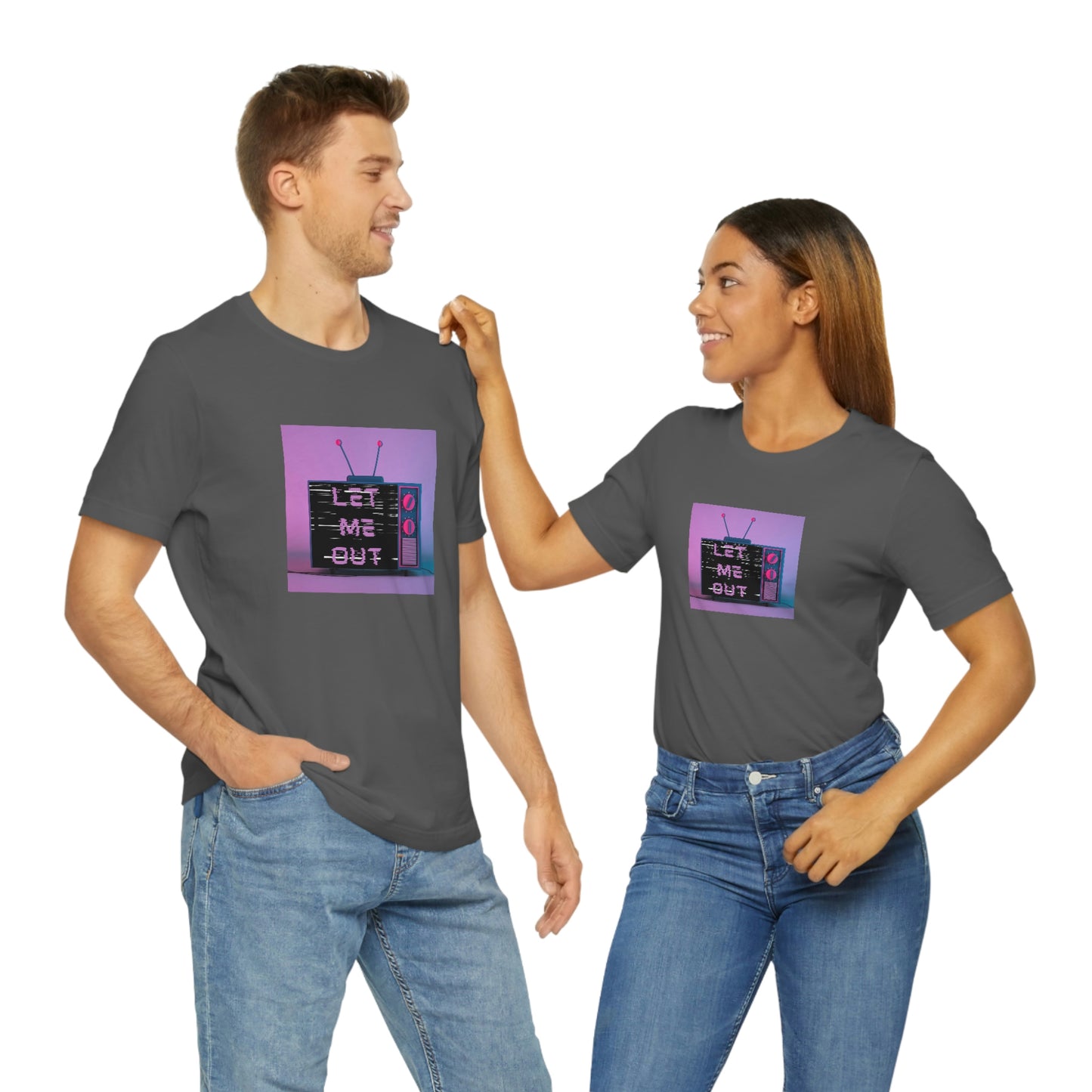 Let Me Out of this TV Short Sleeve Tee