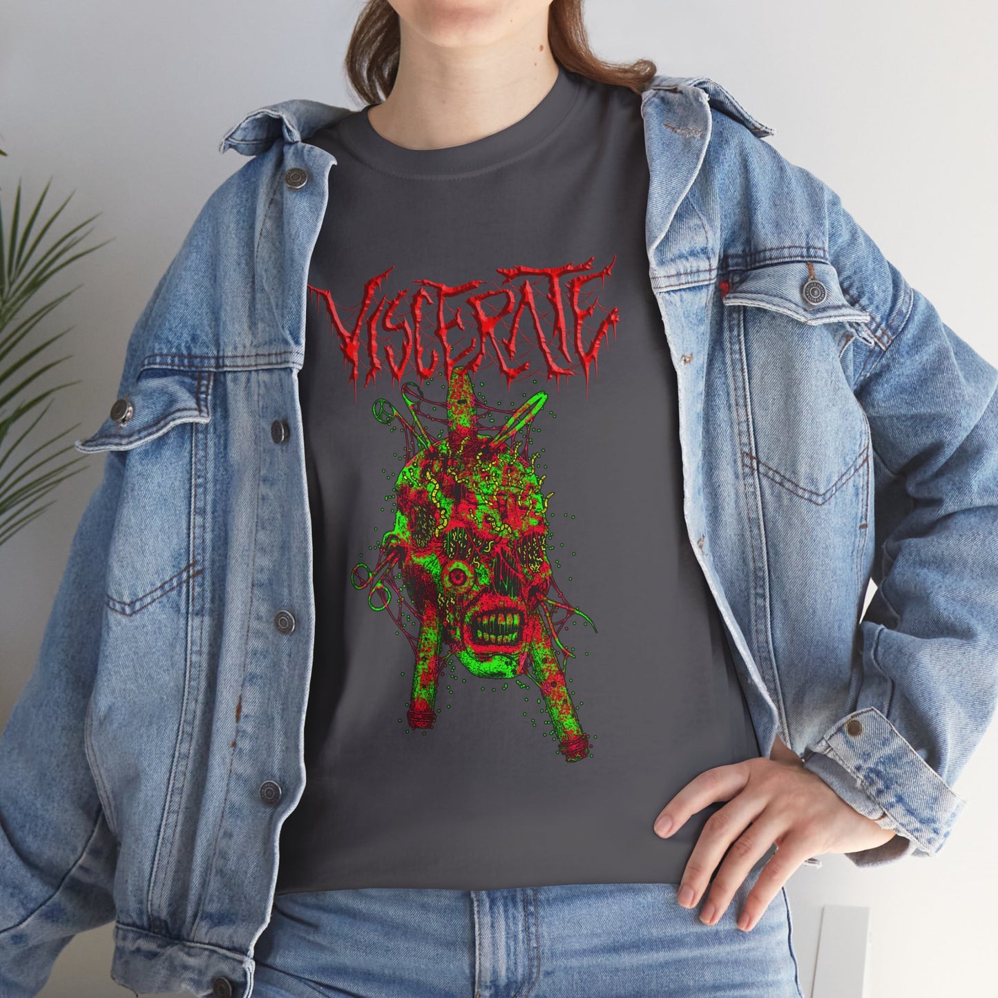 Viscerate - Rotting Skull T-Shirt