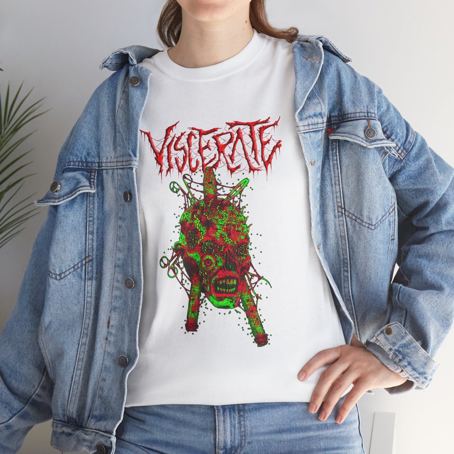 Viscerate - Rotting Skull T-Shirt