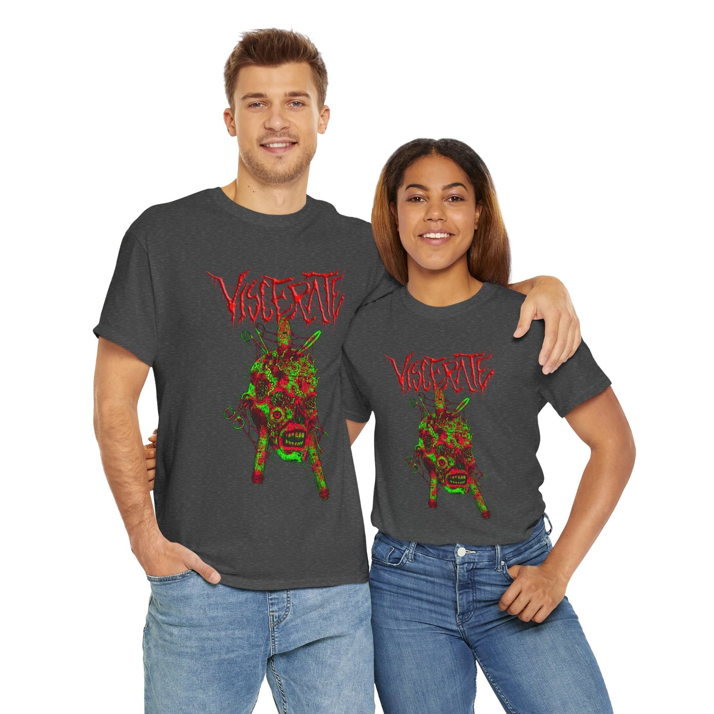 Viscerate - Rotting Skull T-Shirt