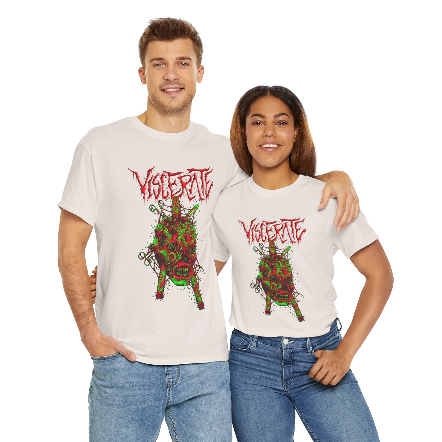 Viscerate - Rotting Skull T-Shirt