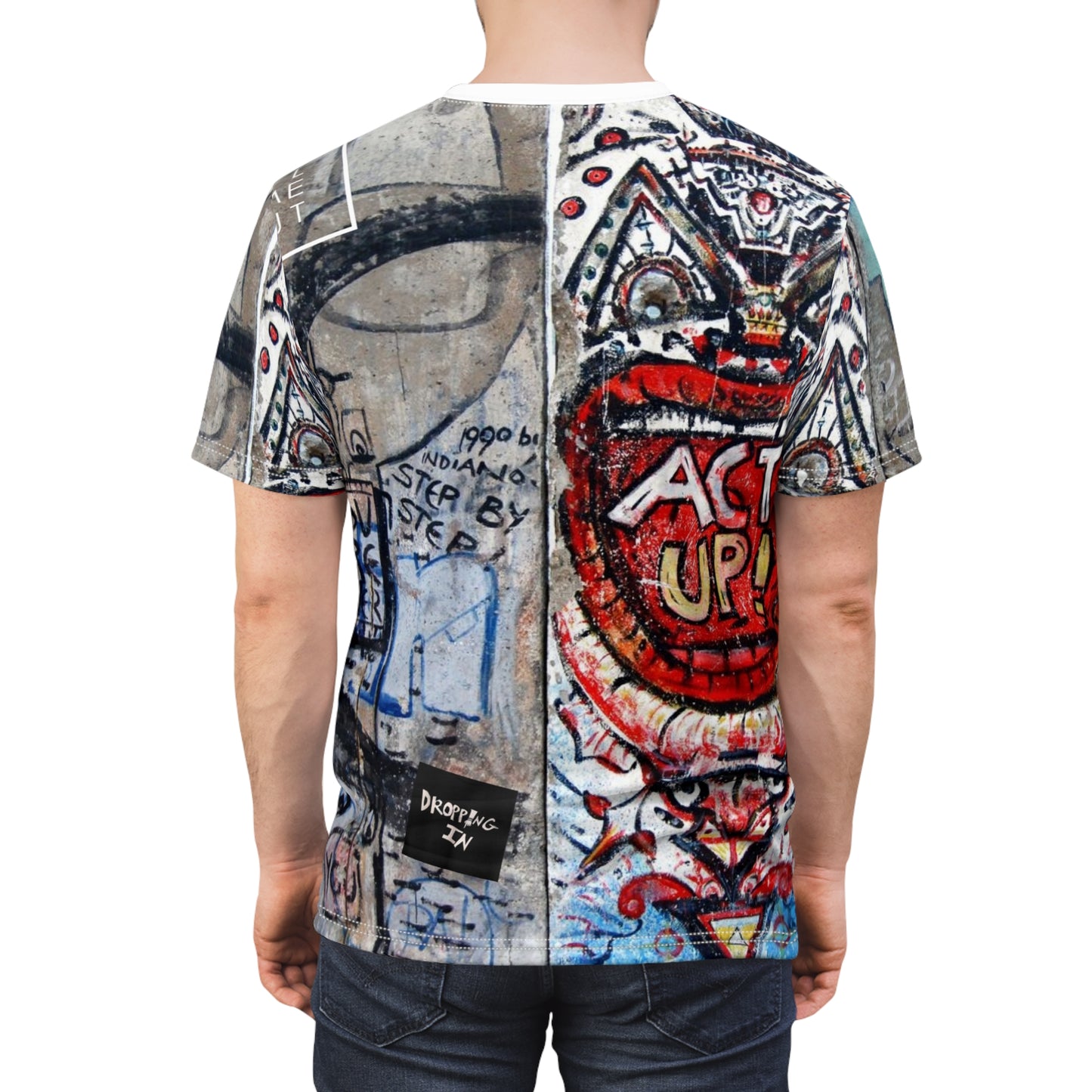Let me out Act Up! Berlin Wall Tee