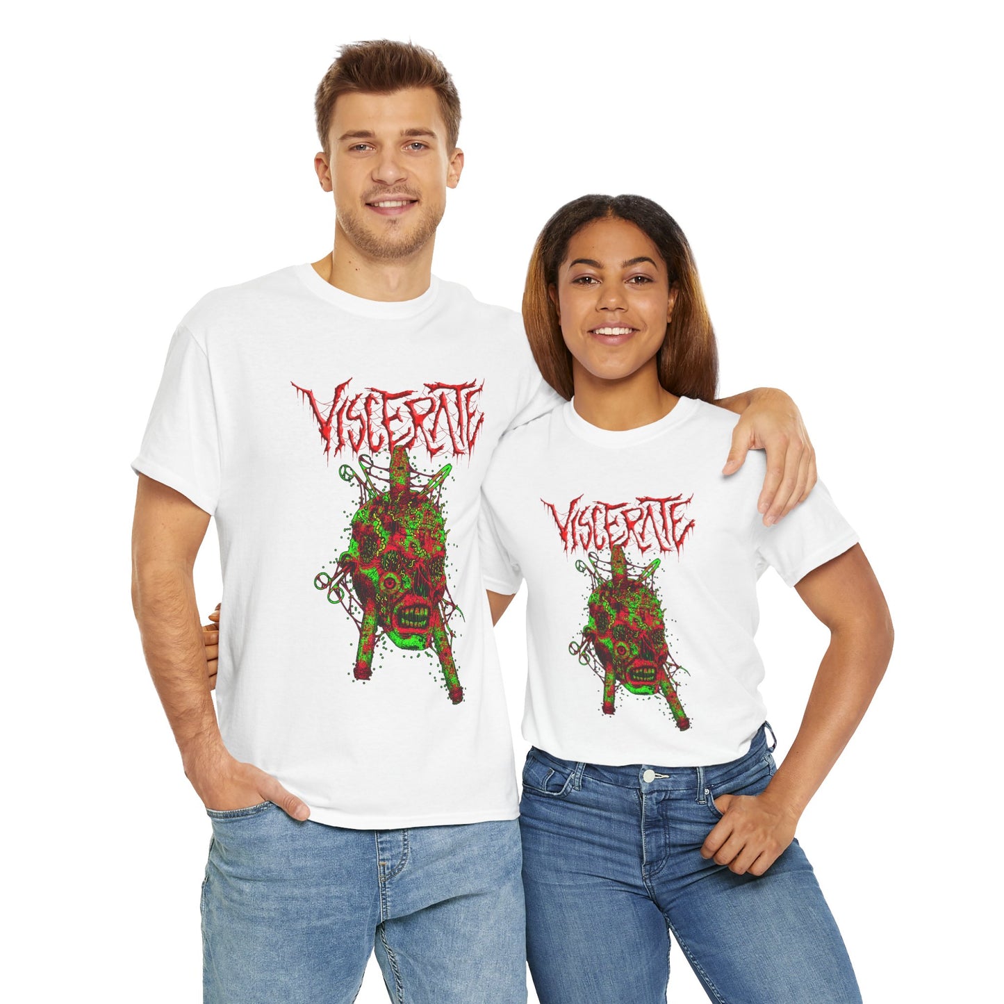 Viscerate - Rotting Skull T-Shirt