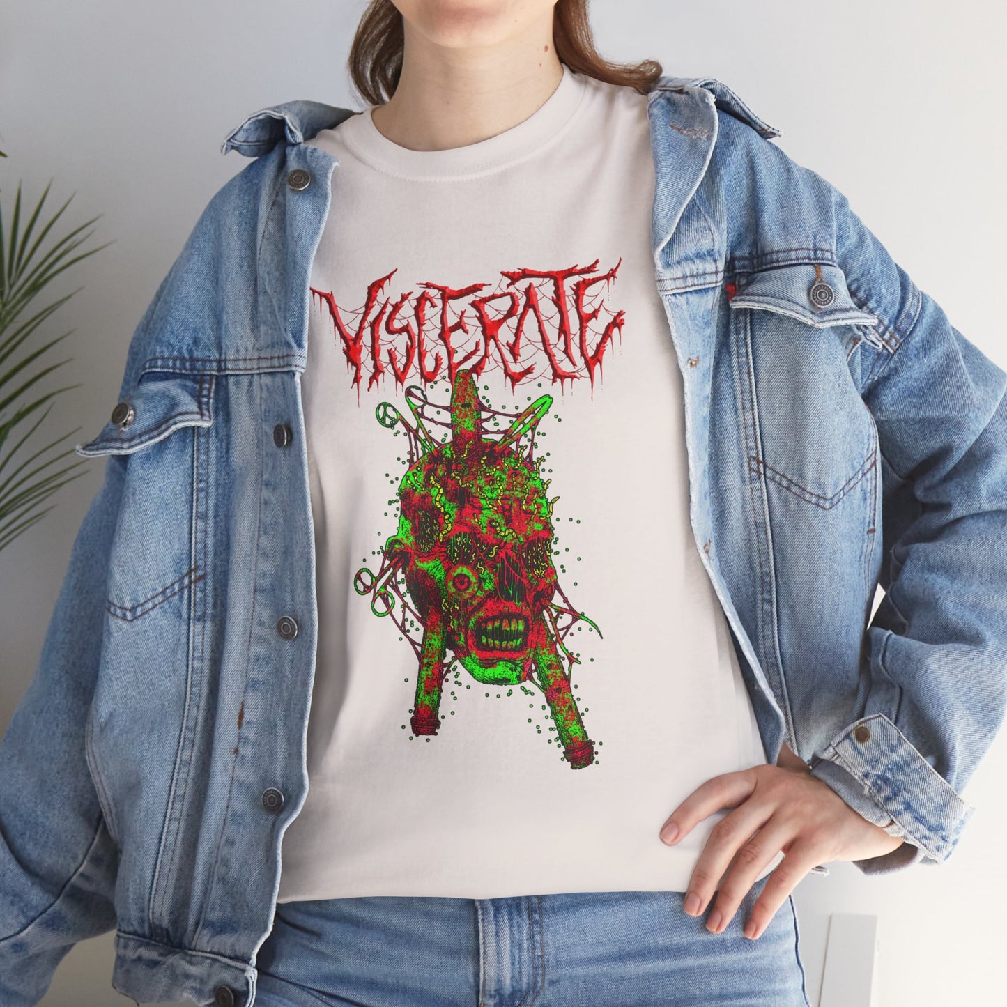 Viscerate - Rotting Skull T-Shirt