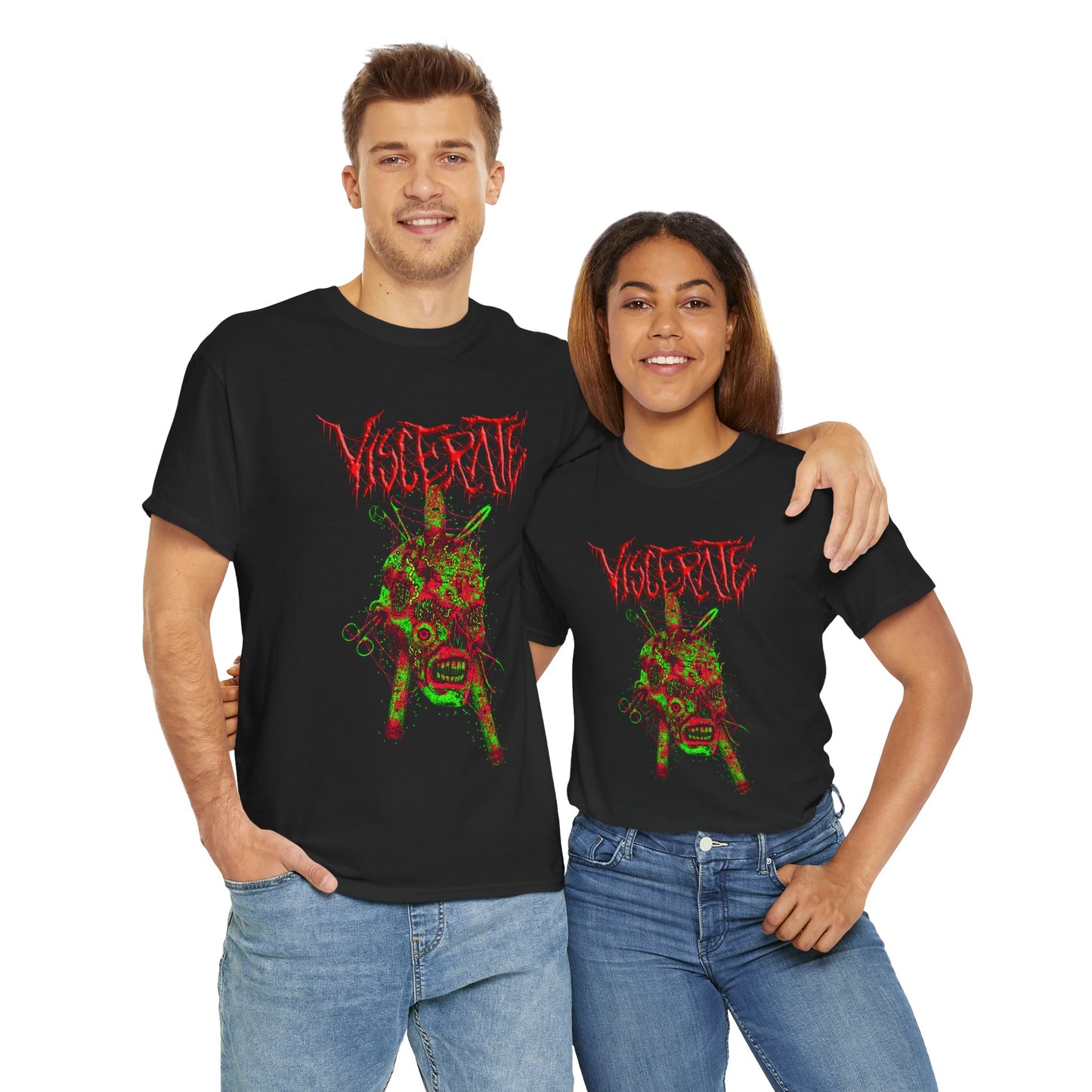 Viscerate - Rotting Skull T-Shirt