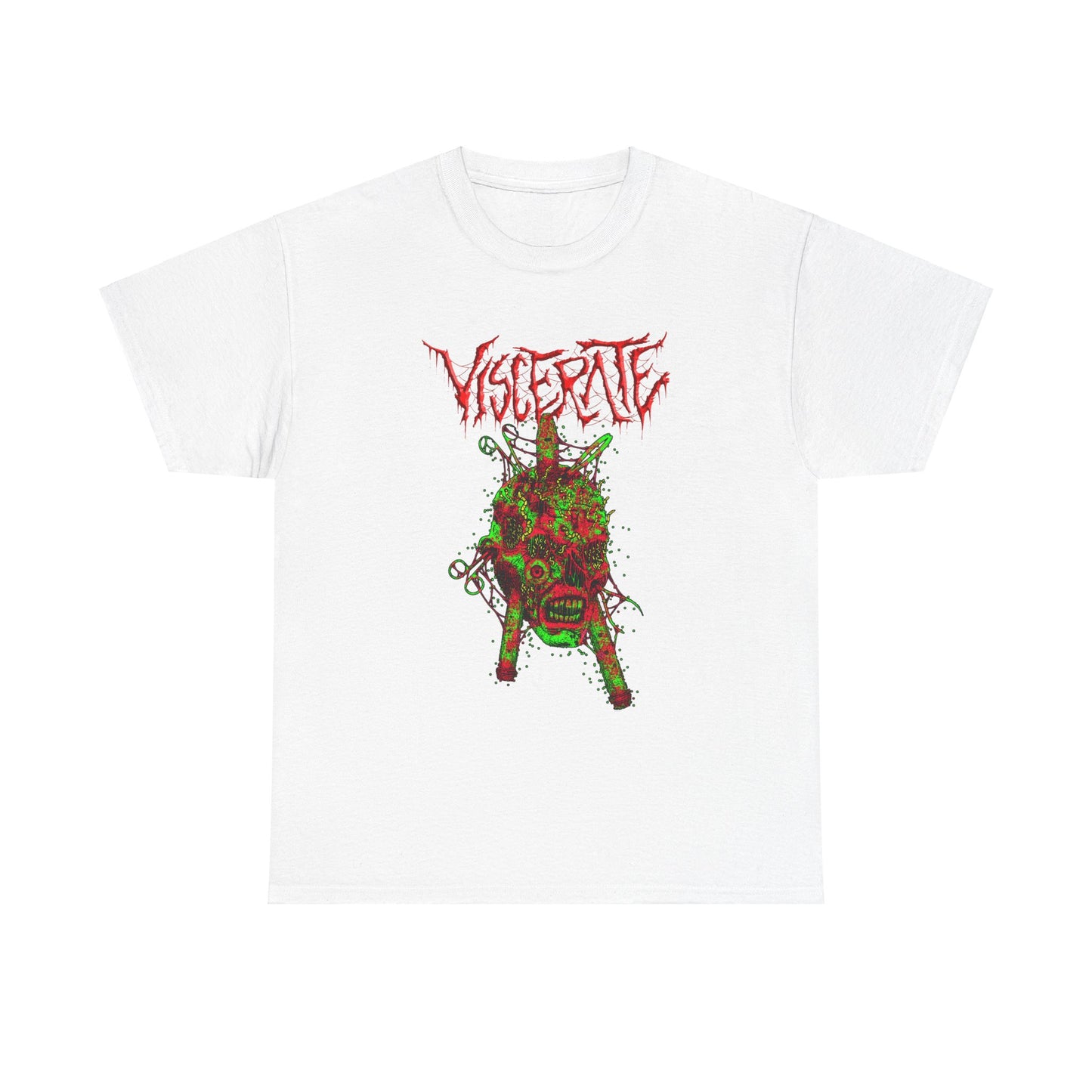 Viscerate - Rotting Skull T-Shirt