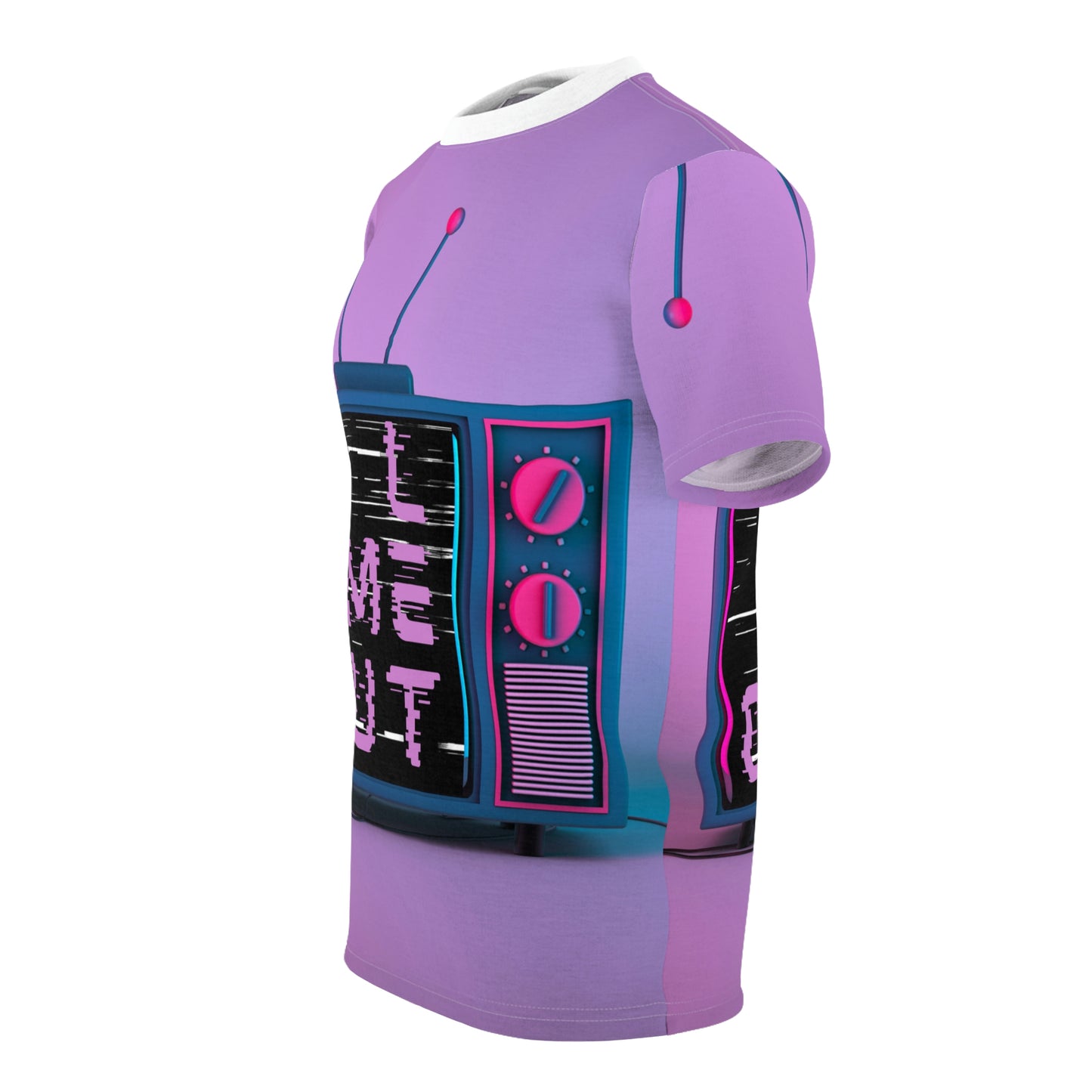 Let Me Out TV Polyester Tee
