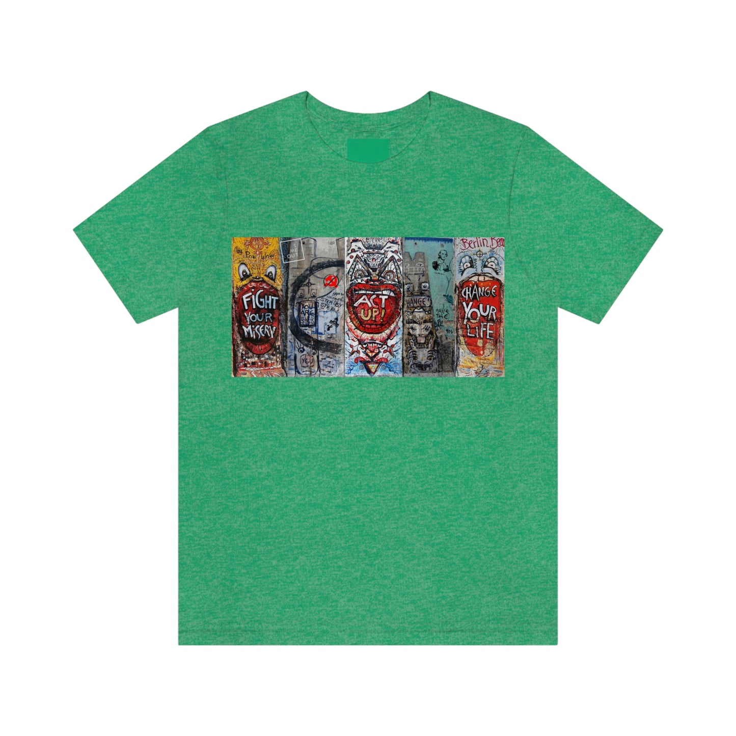 Let Me Out Act up happily Short Sleeve Tee