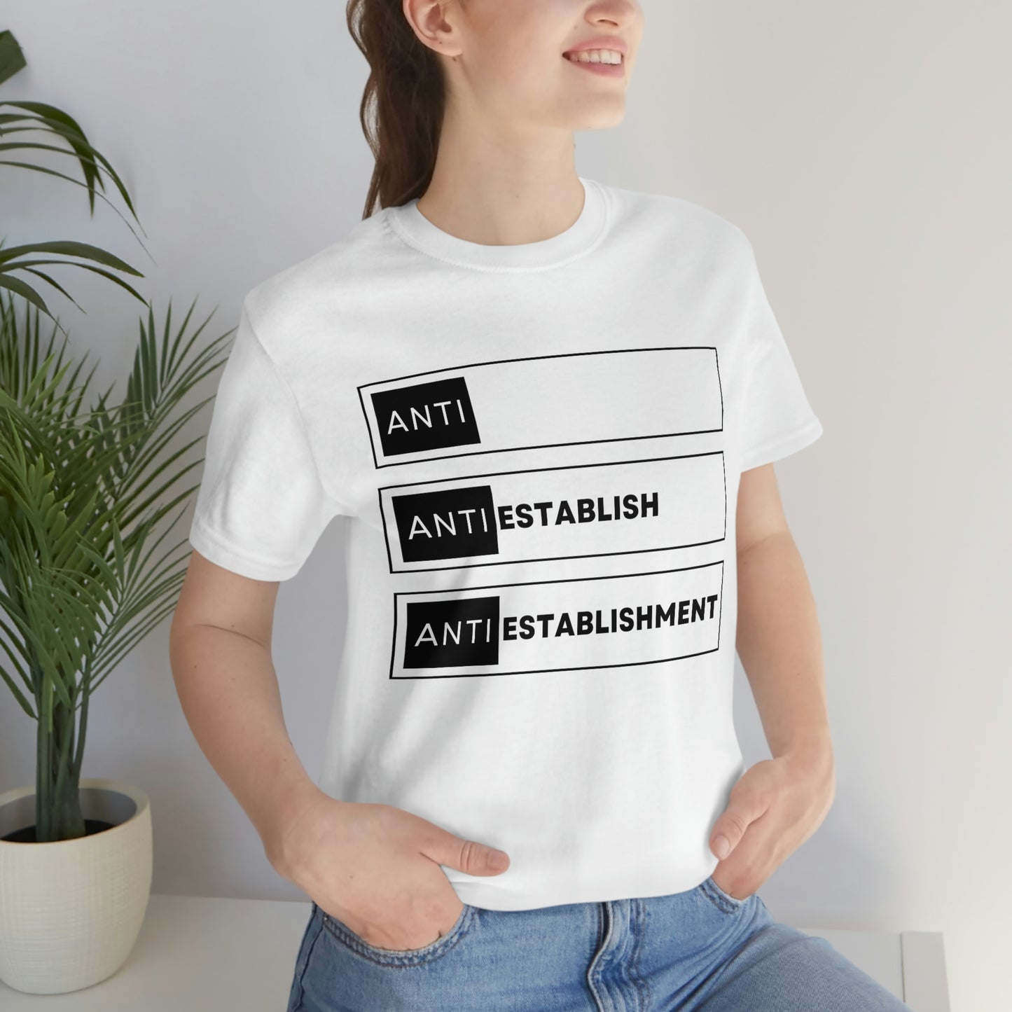 Let Me Out Anti Short Sleeve Tee