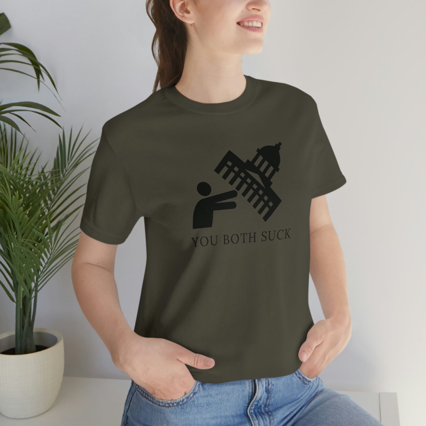 Fix the government Short Sleeve Tee