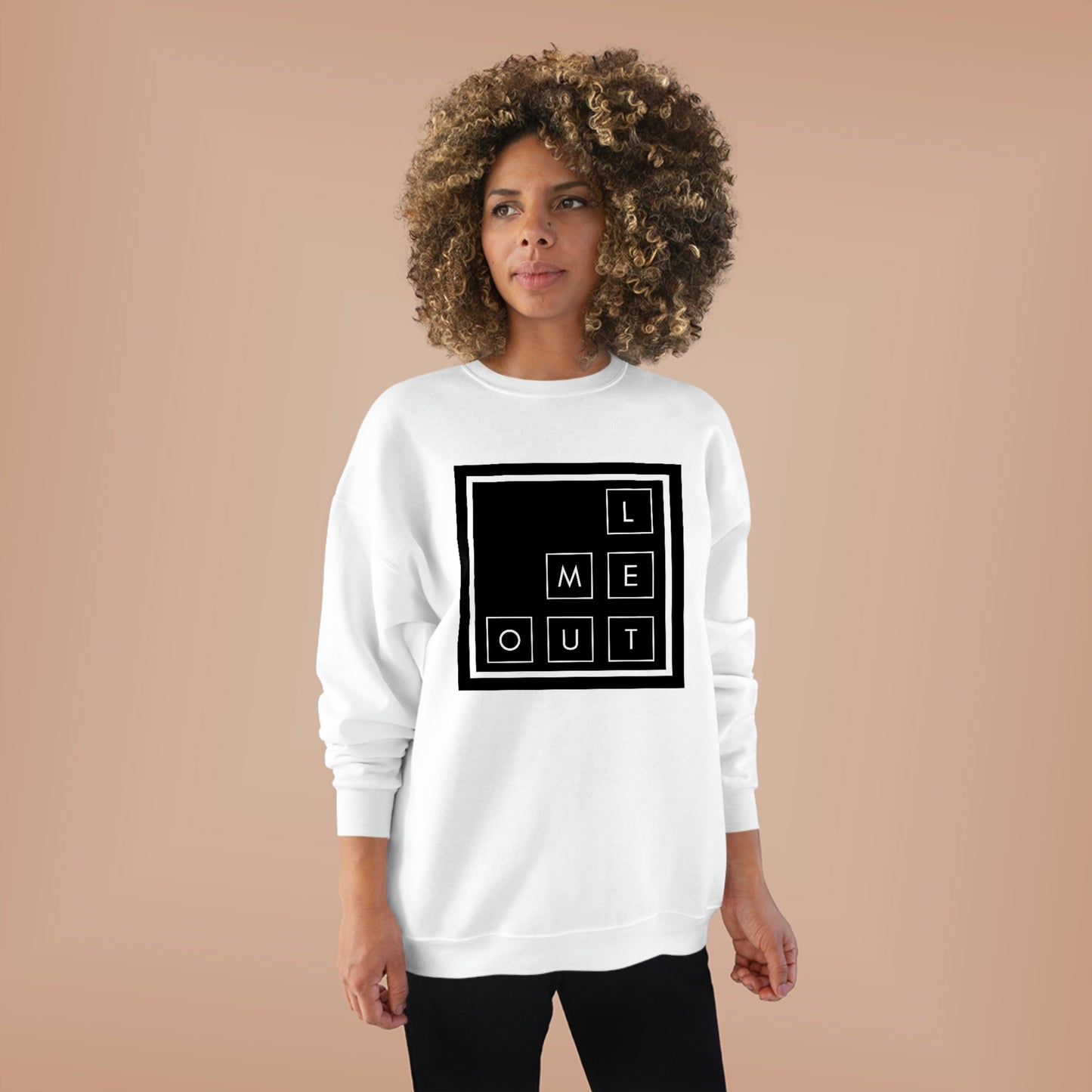 Let Me Out Blocks Crew Neck Sweater
