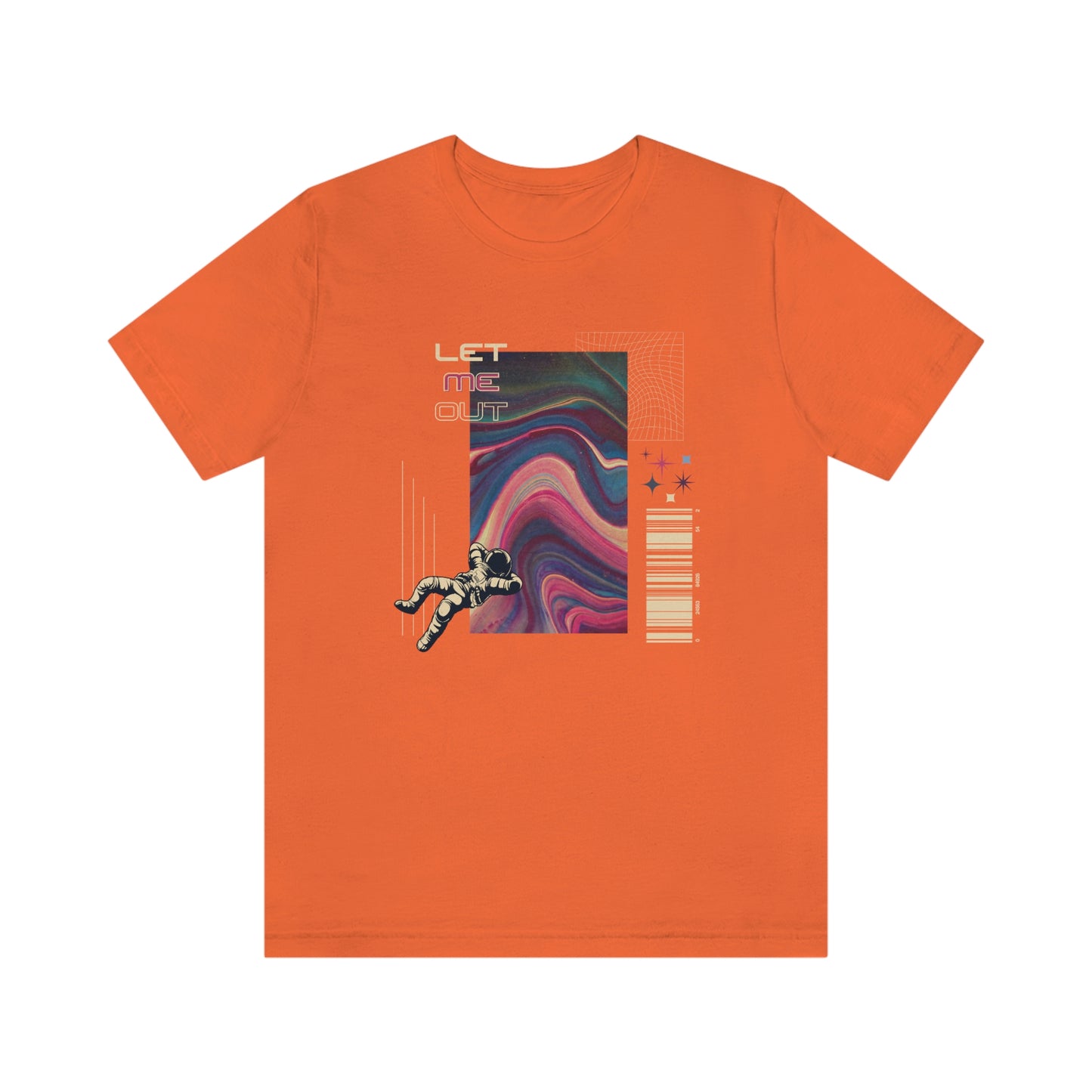 Let Me Out Retro-Space Short Sleeve Tee