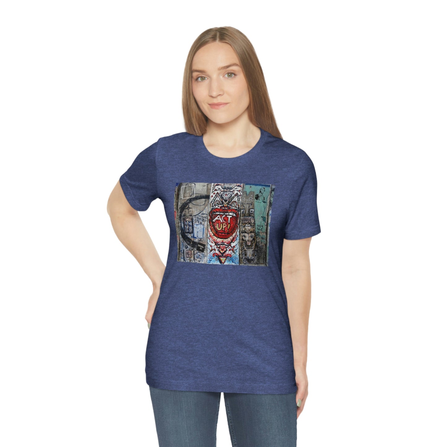 Act Up! Berlin Wall Graffiti Tee