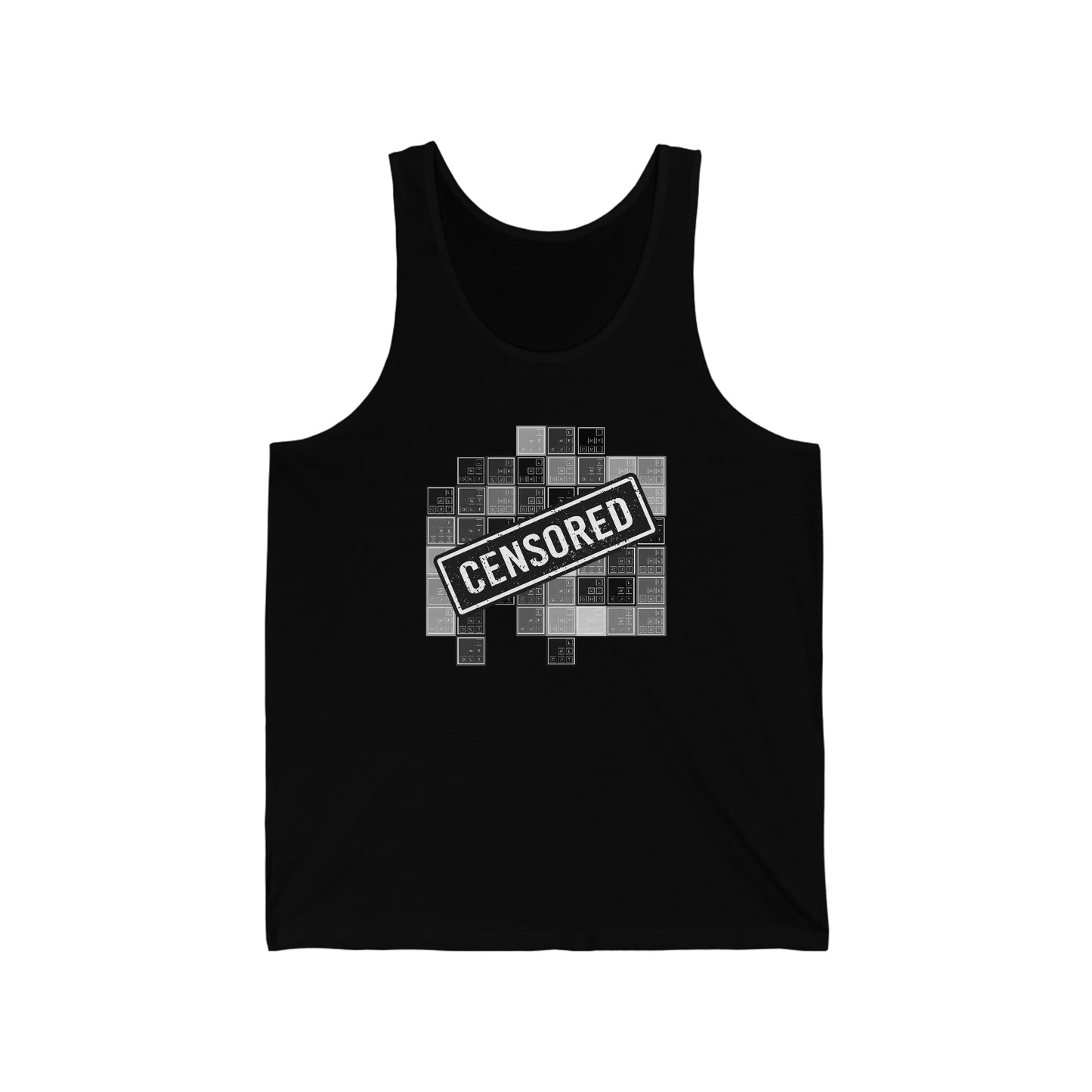 Let Me Out Censored Tank top