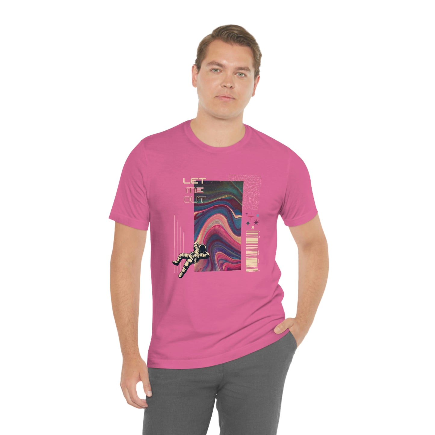 Let Me Out Retro-Space Short Sleeve Tee