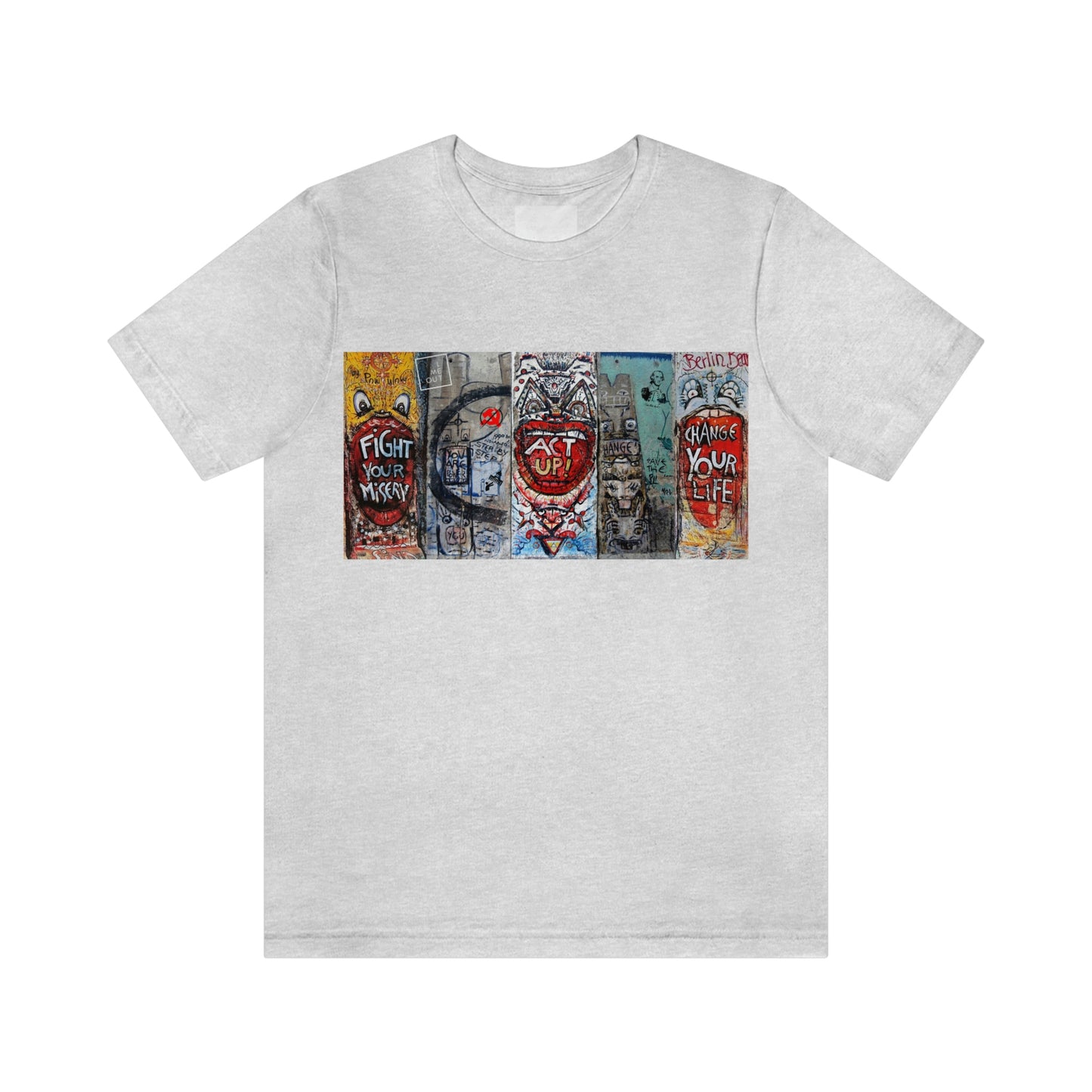 Let Me Out Act up happily Short Sleeve Tee