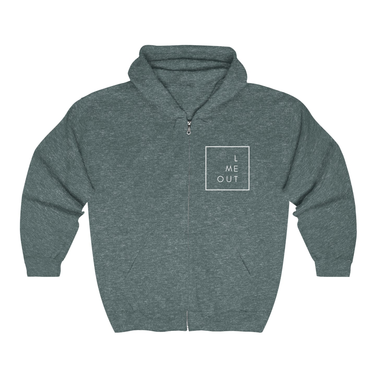Let Me Out Boxes Zip up Sweatshirt