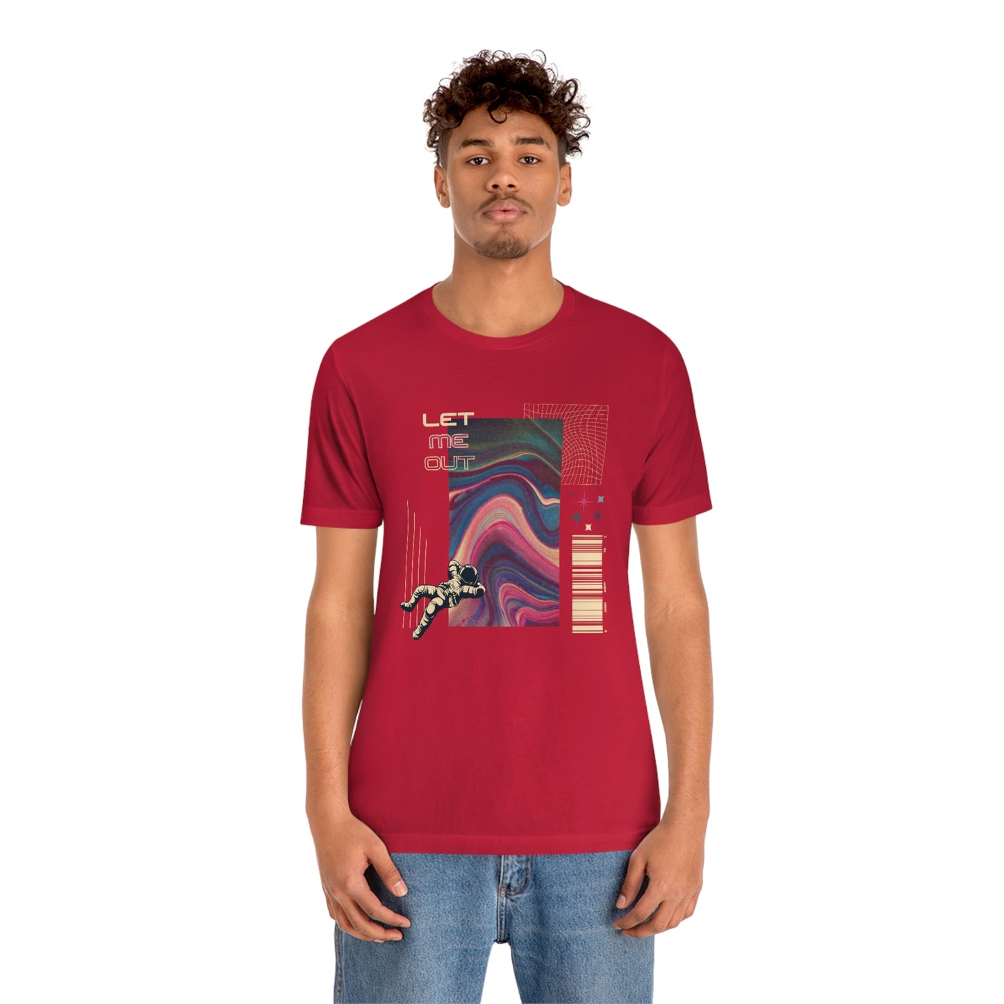 Let Me Out Retro-Space Short Sleeve Tee