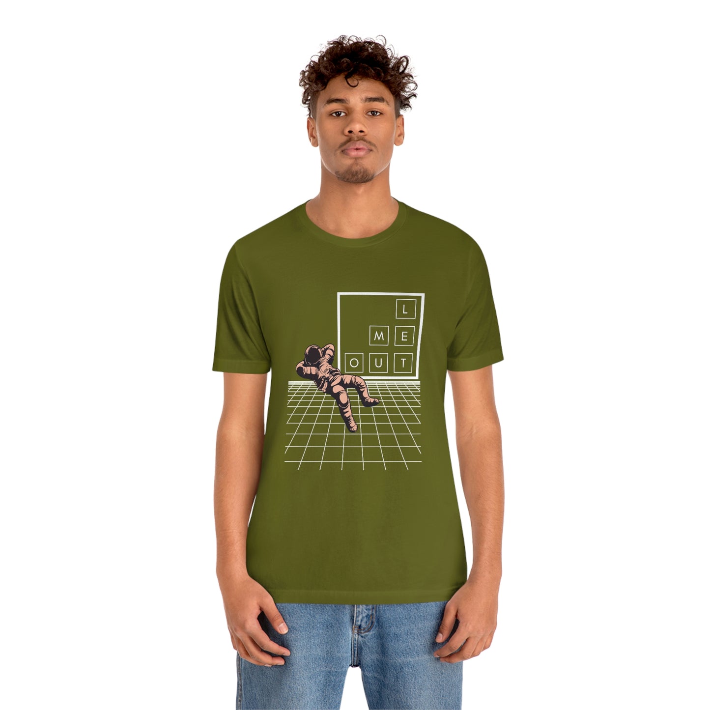 Let me WAY out short sleeve tee