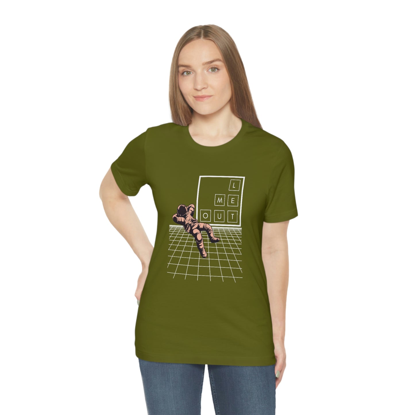 Let me WAY out short sleeve tee