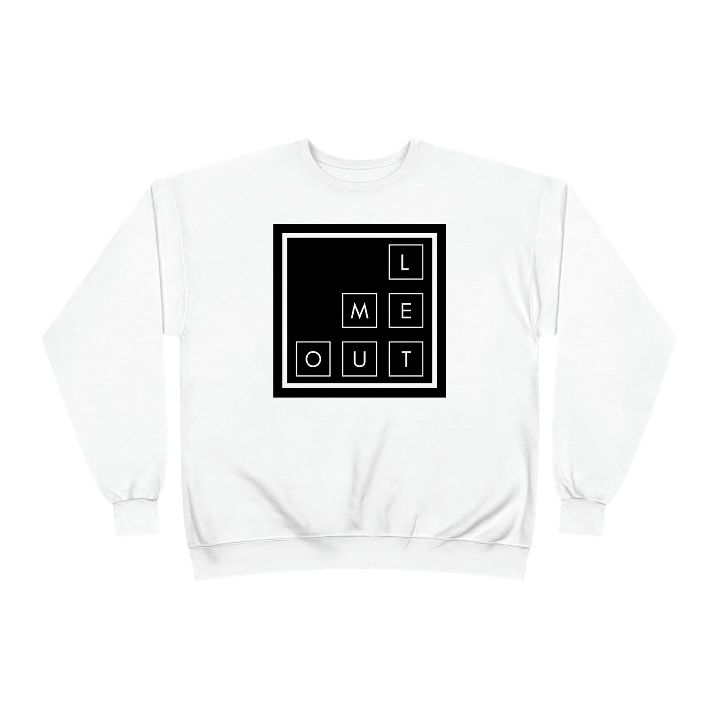 Let Me Out Blocks Crew Neck Sweater