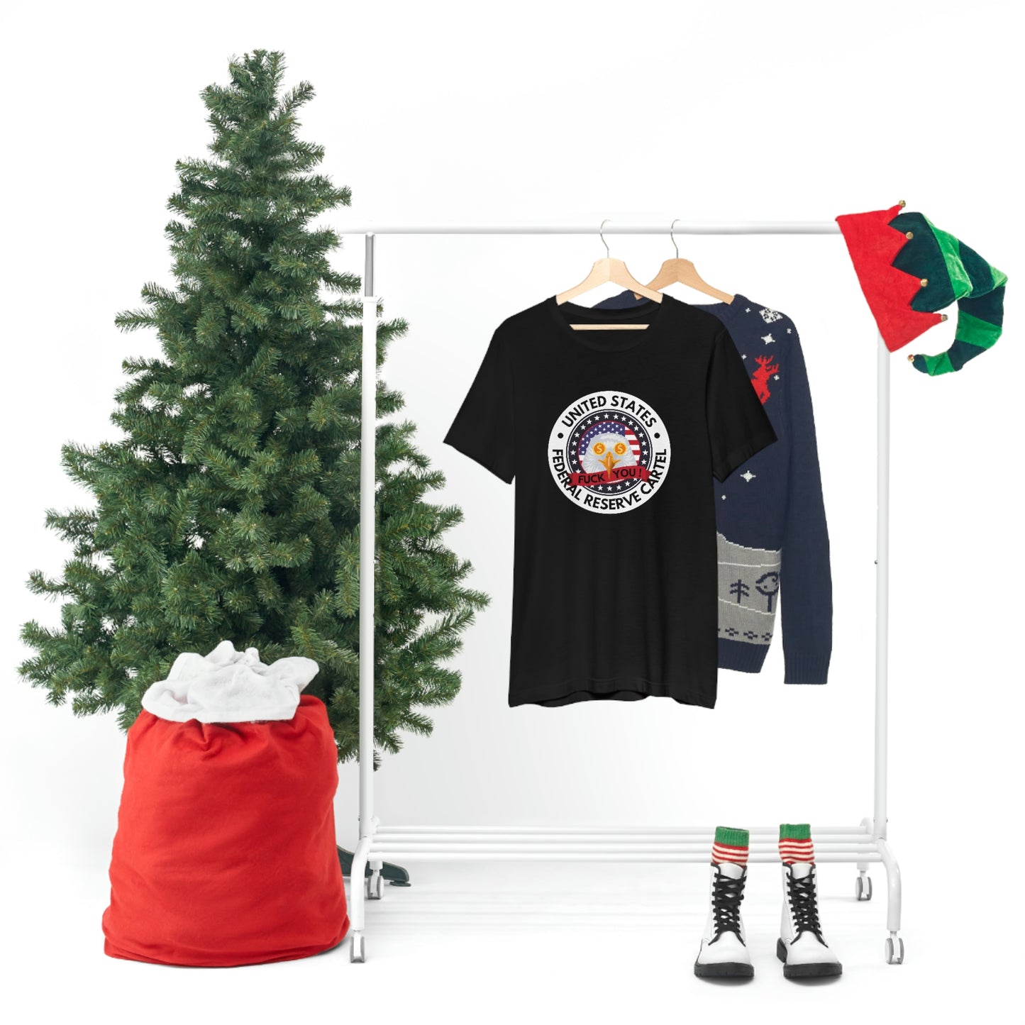 Let Me Out to Boot the Fed Short Sleeve Tee