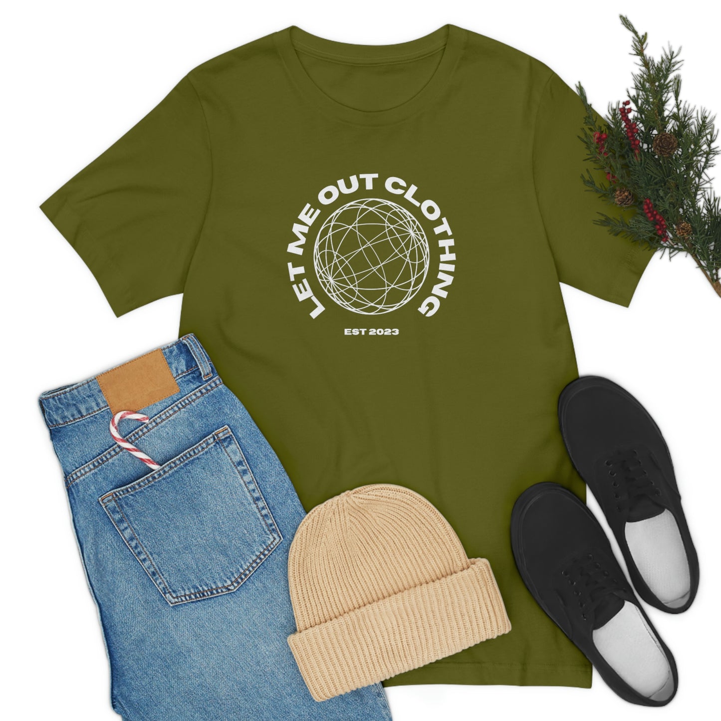 Let Me Out Est 2023 Cross Tee shirt