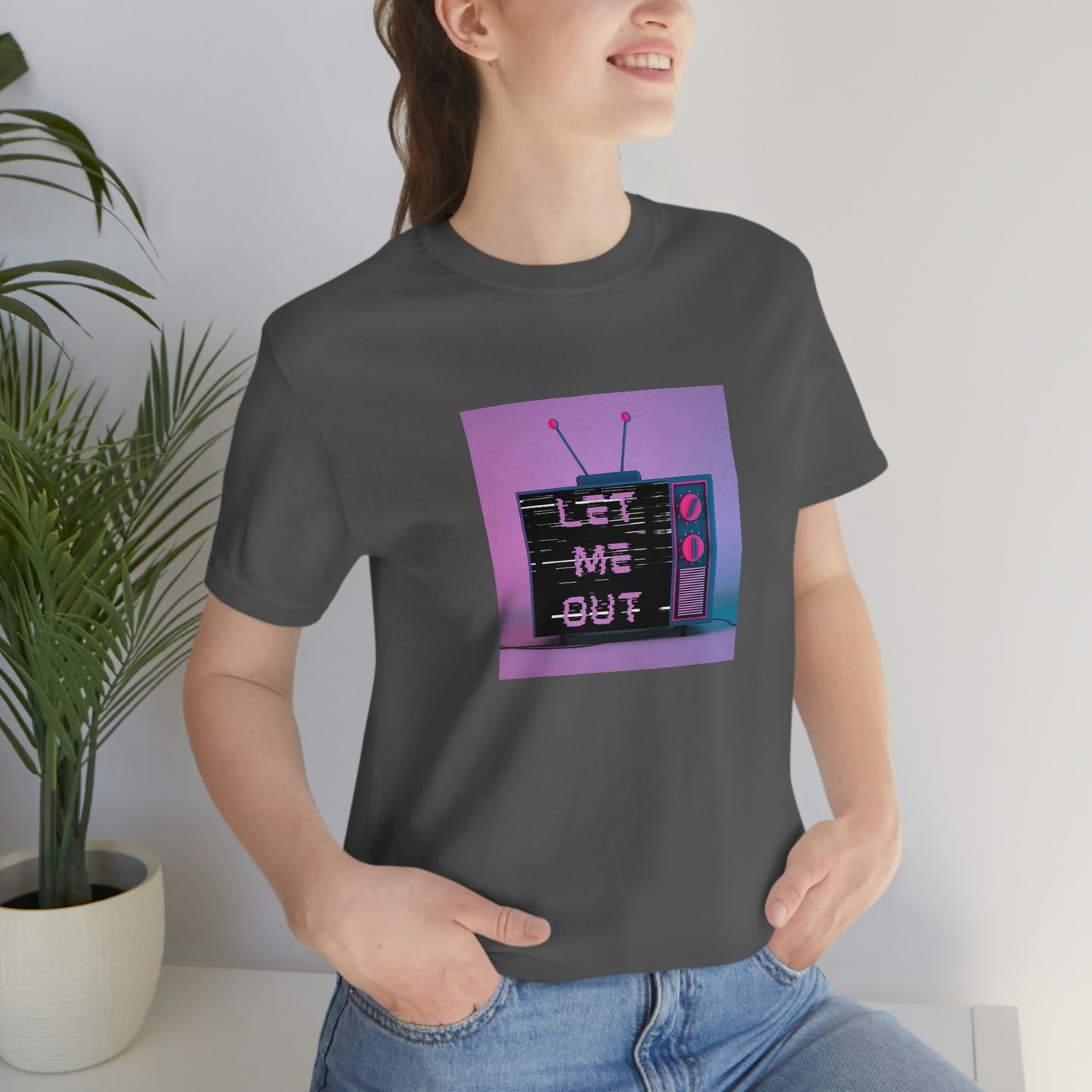 Let Me Out of this TV Short Sleeve Tee