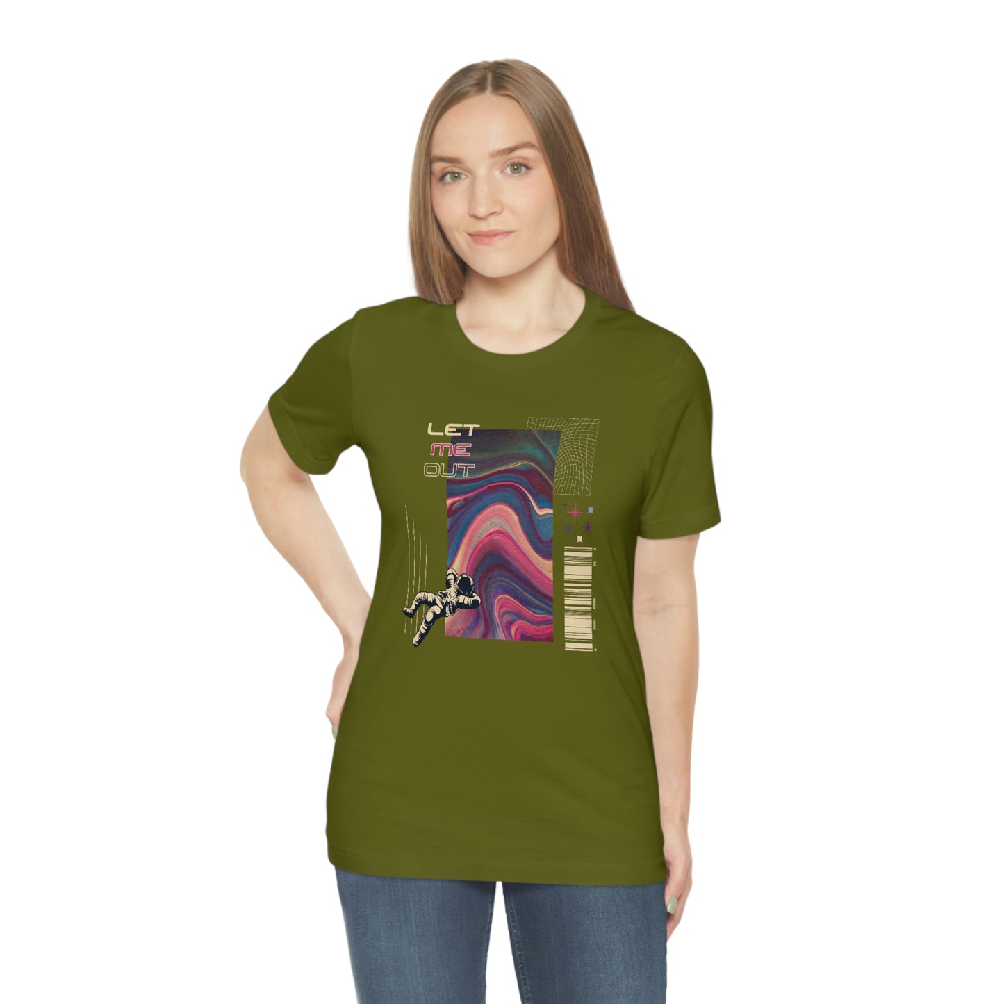 Let Me Out Retro-Space Short Sleeve Tee