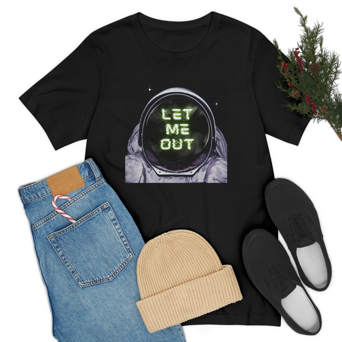 Let Me Out Space Suit Tee