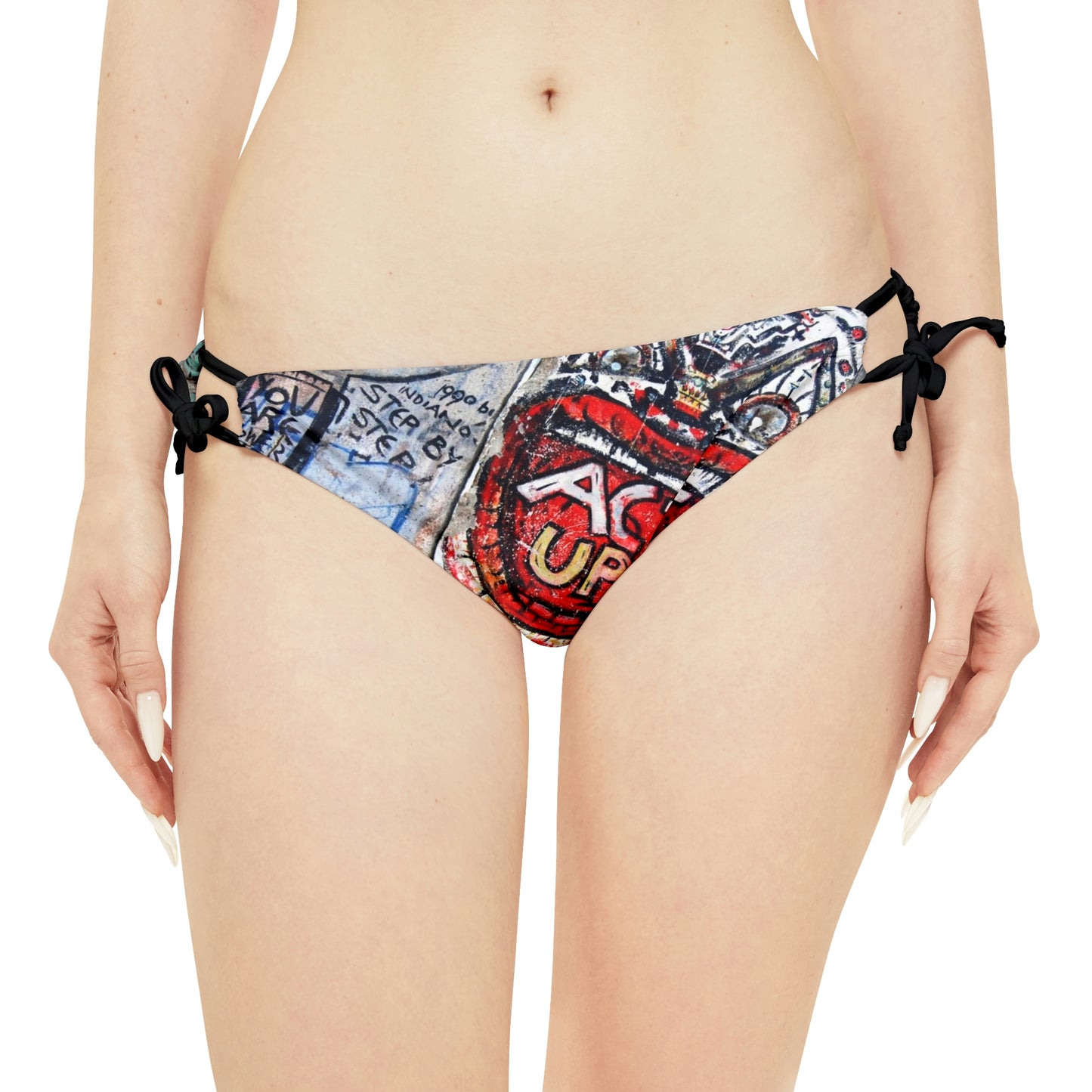 Let Me Out Act Up Strappy Bikini Set