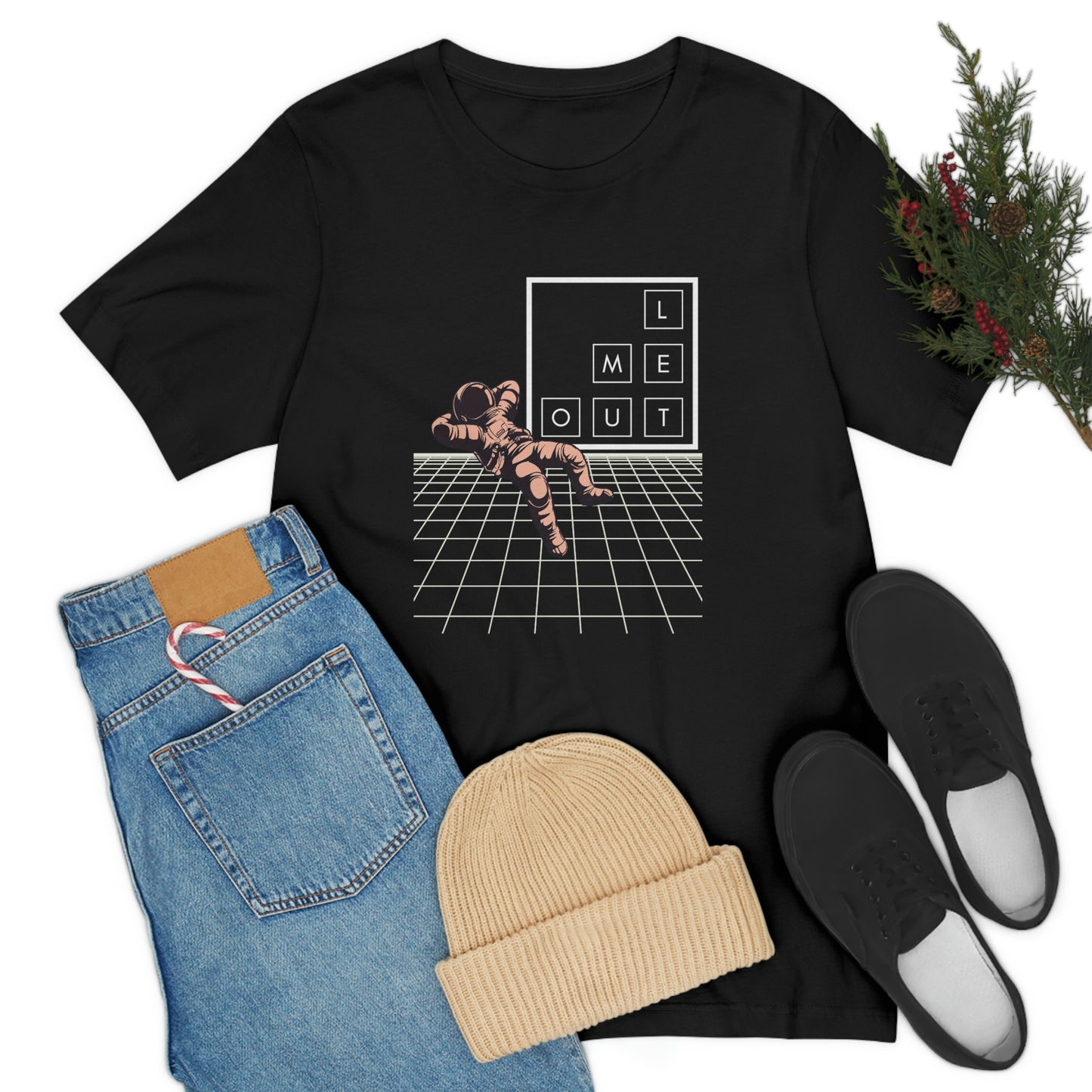 Let me WAY out short sleeve tee