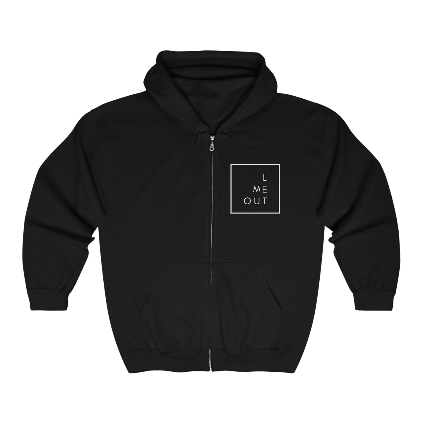 Let Me Out Boxes Zip up Sweatshirt