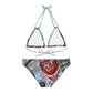 Let Me Out Act Up Strappy Bikini Set