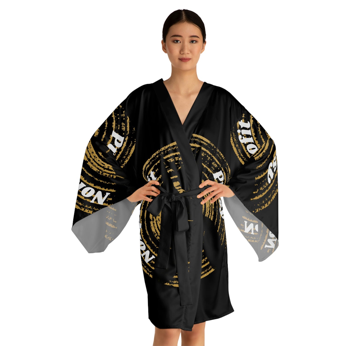 NPP yeah you know me! Long Sleeve Kimono Robe