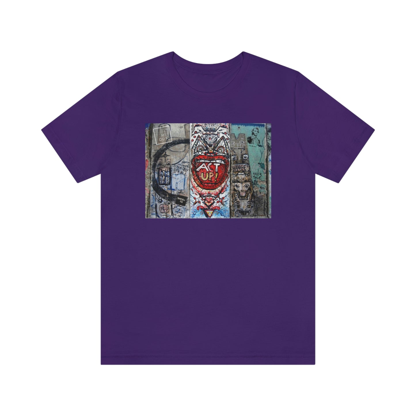 Act Up! Berlin Wall Graffiti Tee