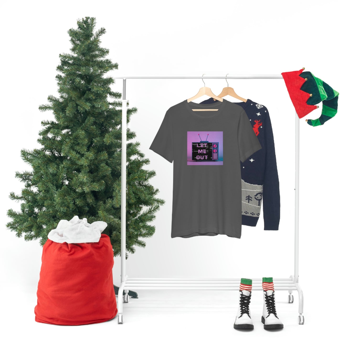 Let Me Out of this TV Short Sleeve Tee