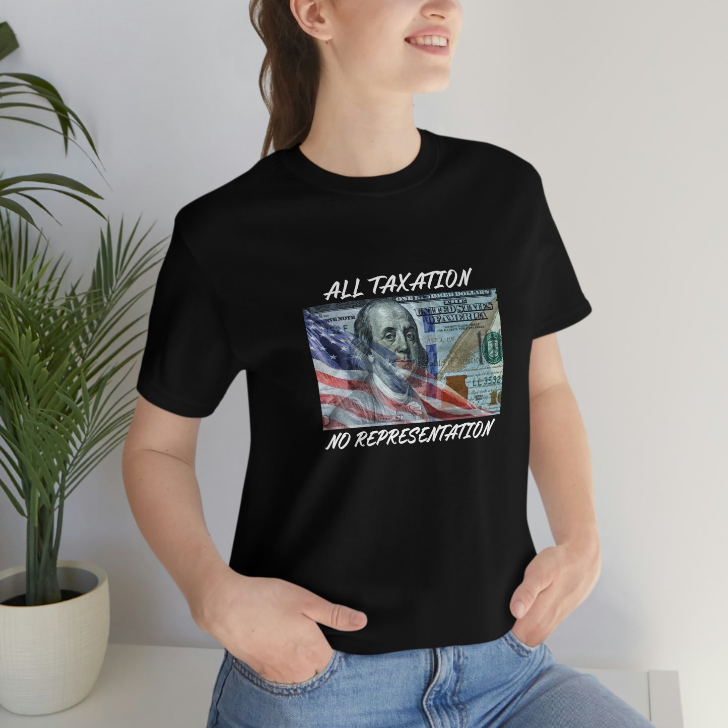 Let Me Out of Taxation Short Sleeve Tee