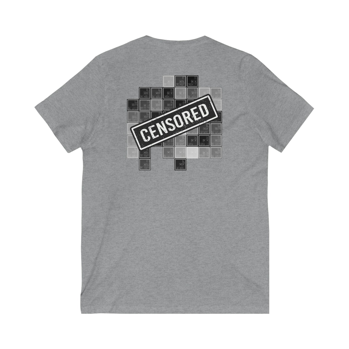 Let Me Out of this Censorship V-neck