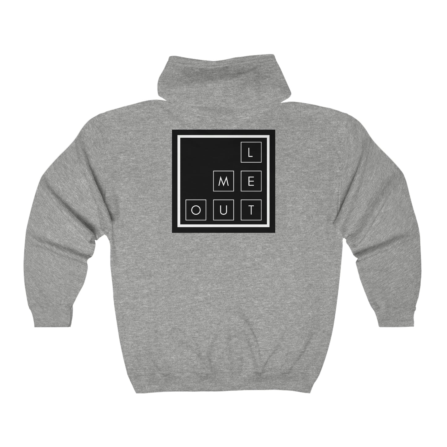 Let Me Out Boxes Zip up Sweatshirt