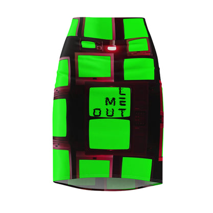 Let Me Out TV's Women's Pencil Skirt