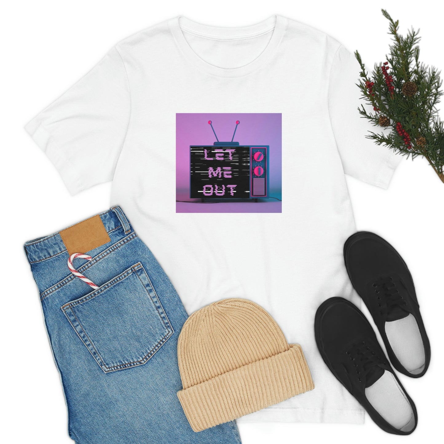 Let Me Out of this TV Short Sleeve Tee