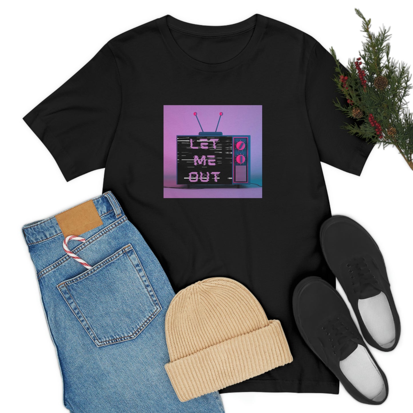 Let Me Out of this TV Short Sleeve Tee