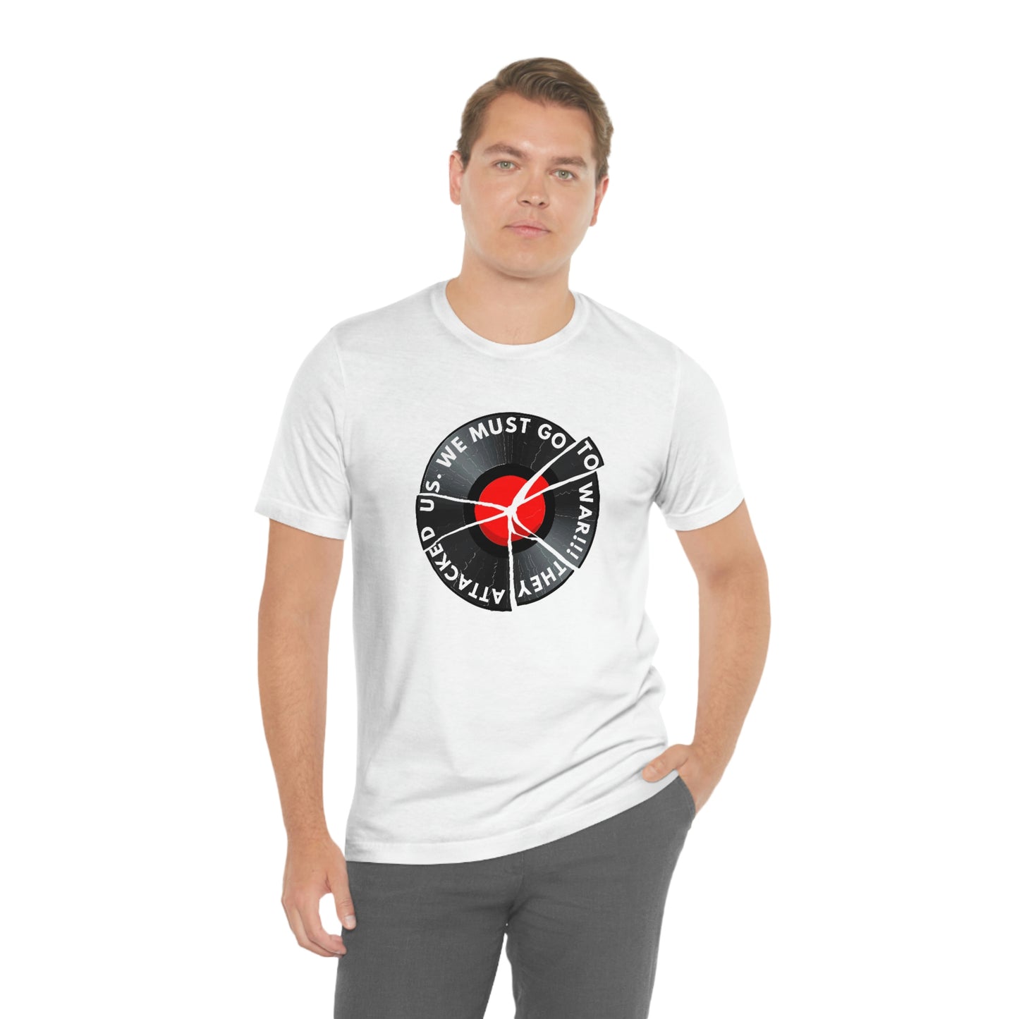 Let Me Out of this Broken Record Short Sleeve Tee