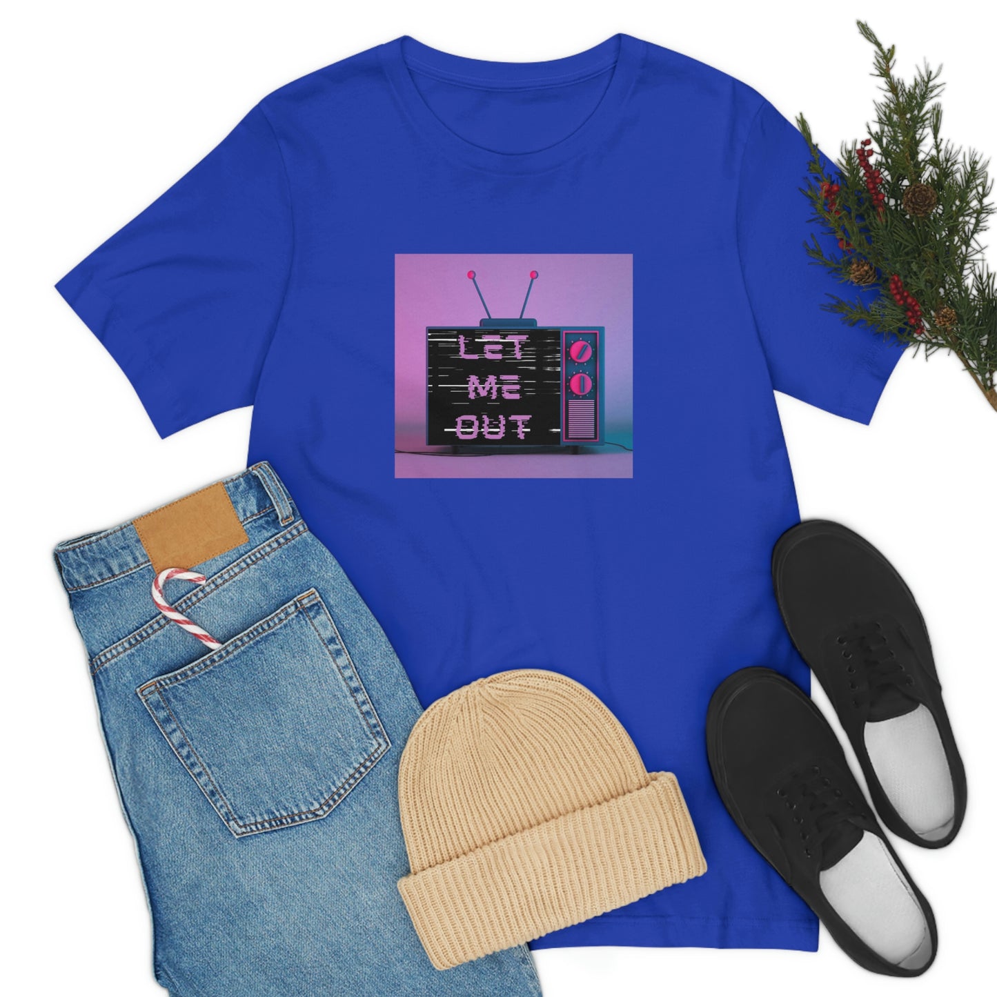 Let Me Out of this TV Short Sleeve Tee
