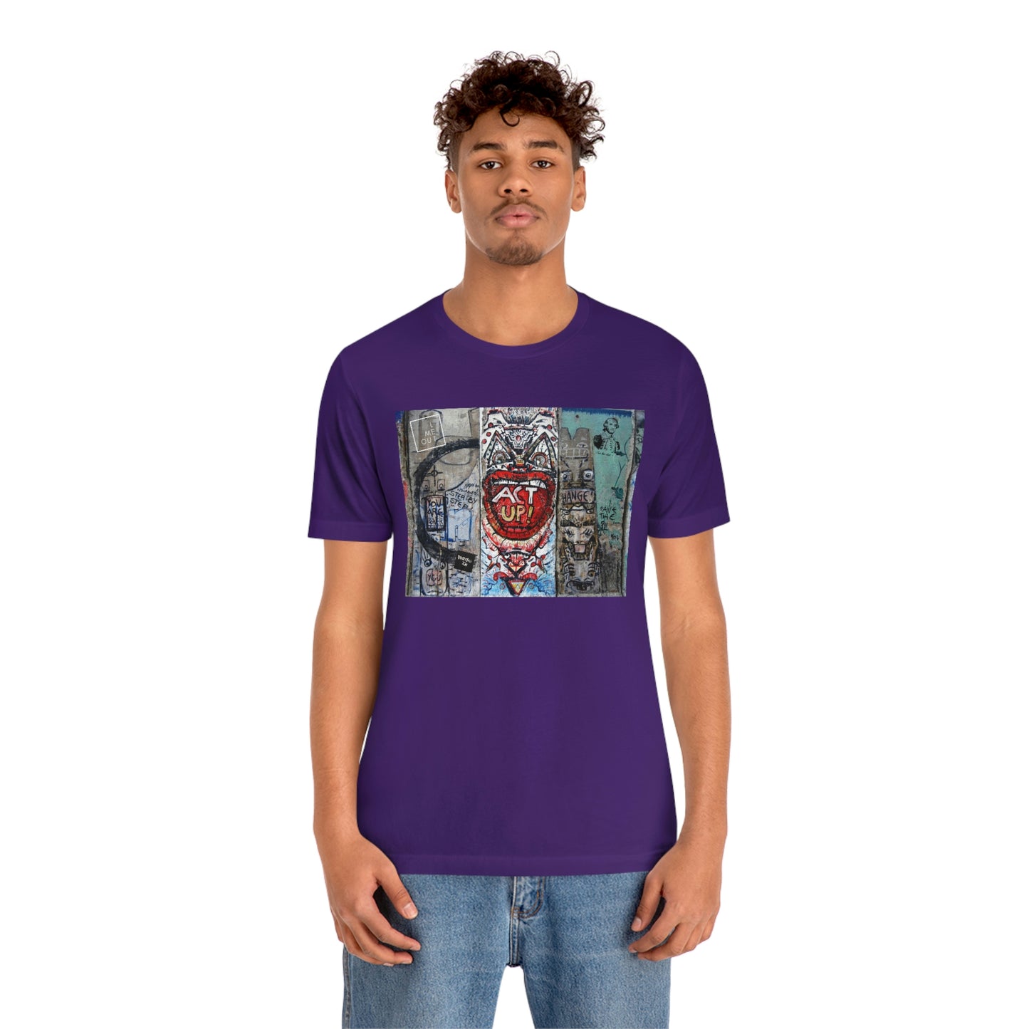 Act Up! Berlin Wall Graffiti Tee