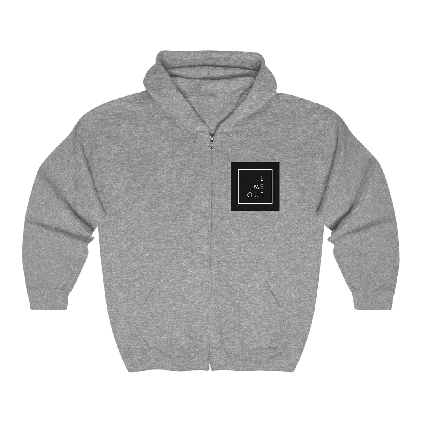 Let Me Out Boxes Zip up Sweatshirt